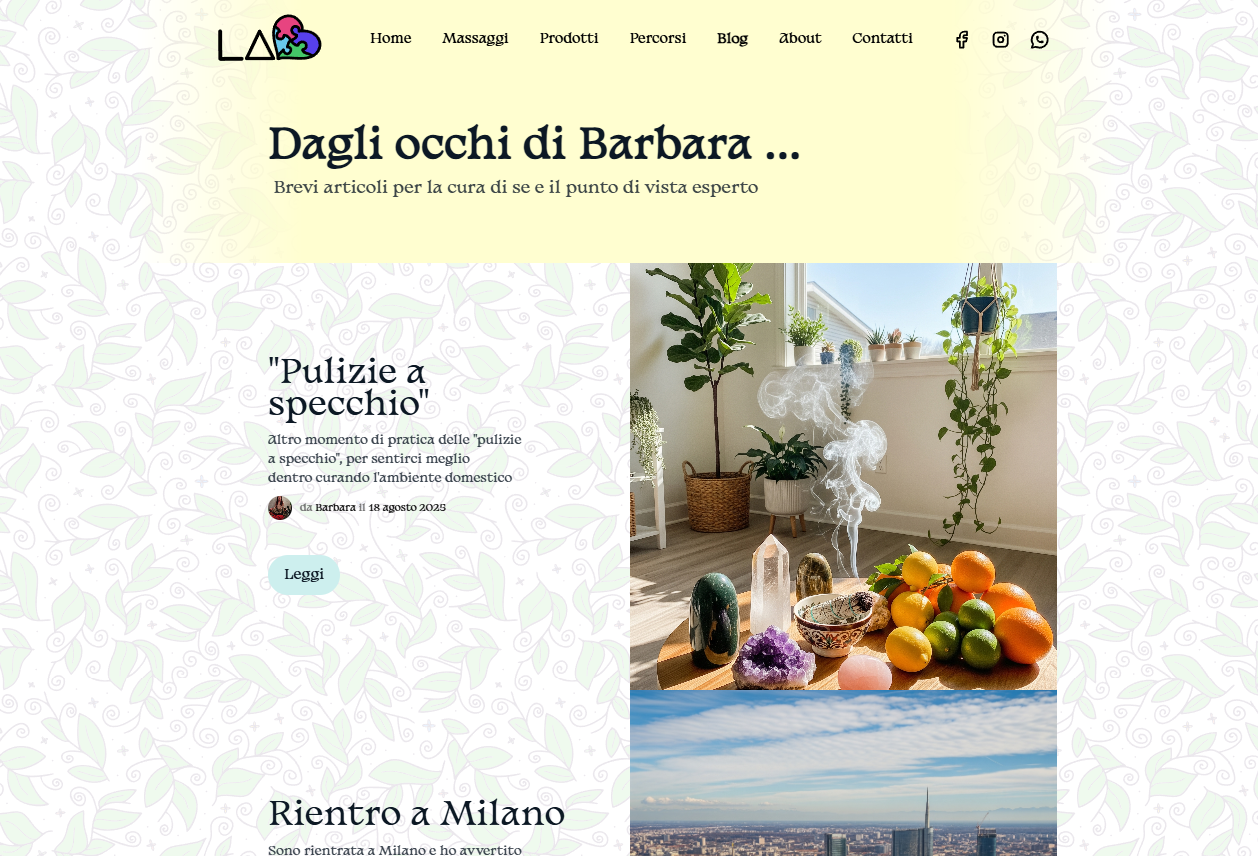 Laboratorio Del Benessere